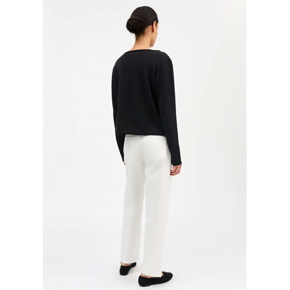 Skall Studio Allison Cropped Jeans, Off White 